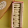 Macarons de queso azul