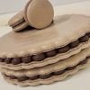 Torta macaron de chocolate bitter
