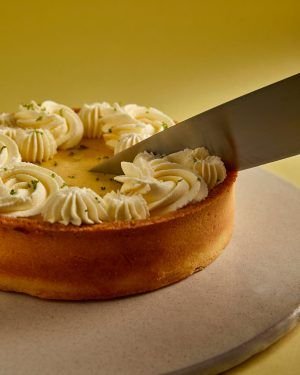 Alternative view of key Lime Pie